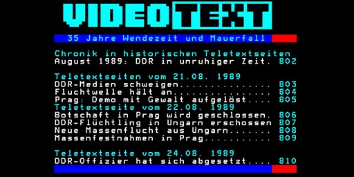 35 Jahre Mauerfall